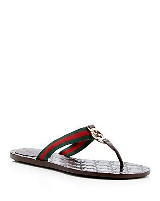 bloomingdale's gucci thong sandals|Gucci sneakers Bloomingdale's.